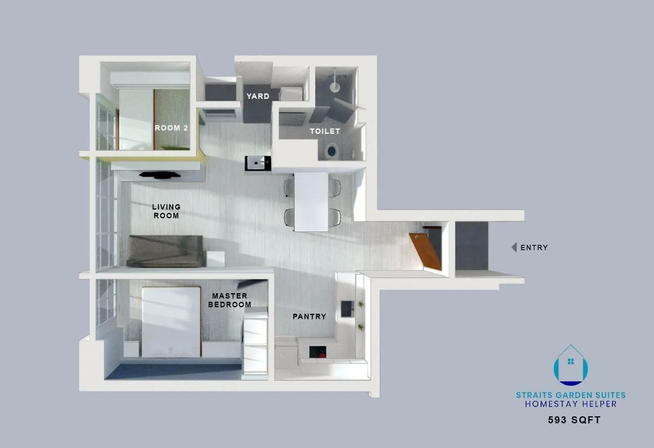 Straits Garden Suites, Georgetown マレーシア